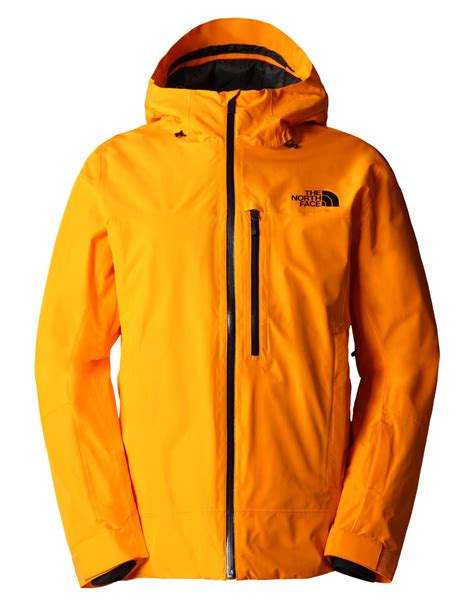 north face jacke orange